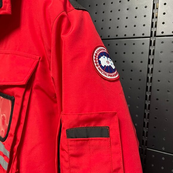 Canada Goose Red Expedition Parka – Authentic, Excellent Condition - Picture 5 of 9